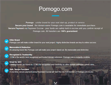 Tablet Screenshot of pomogo.com